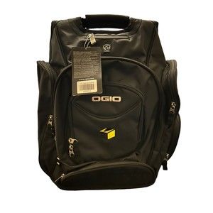 OGIO Metro Street Black Backpack 8 External Pockets Audio Tech Laptop Sleeve